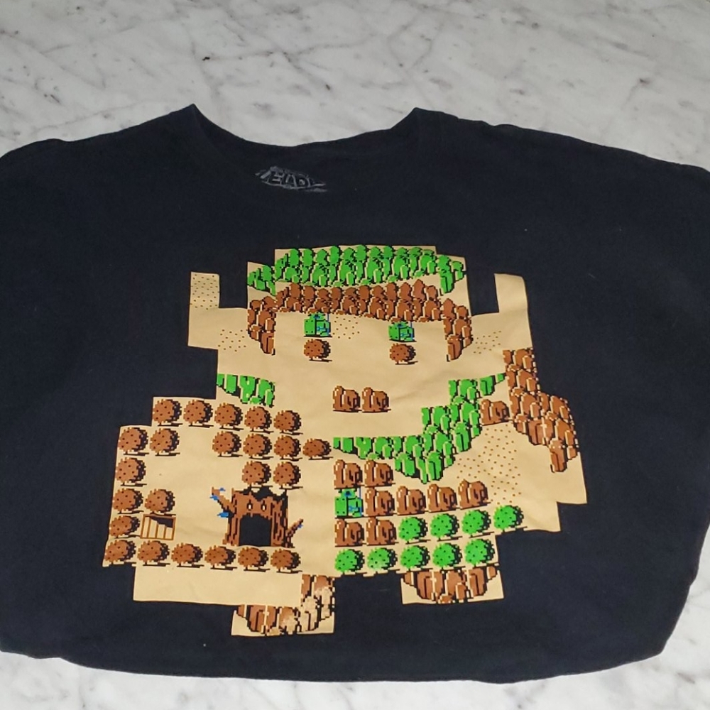 Zelda Tshirt Lootcrate Print.